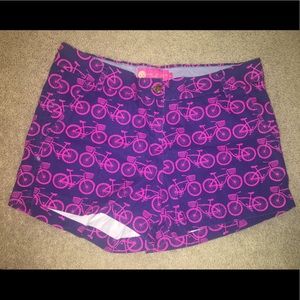Bicycle patterned shorts